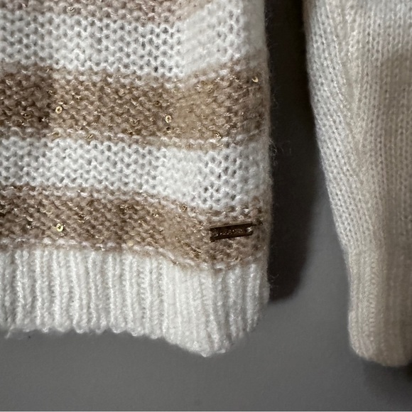 Tommy Hilfiger striped sequin knit sweater - Picture 3 of 8
